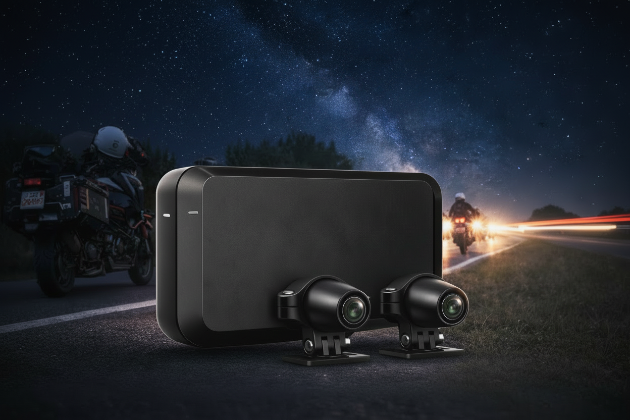 A-Mini Screenless Motorcycle Dashcam