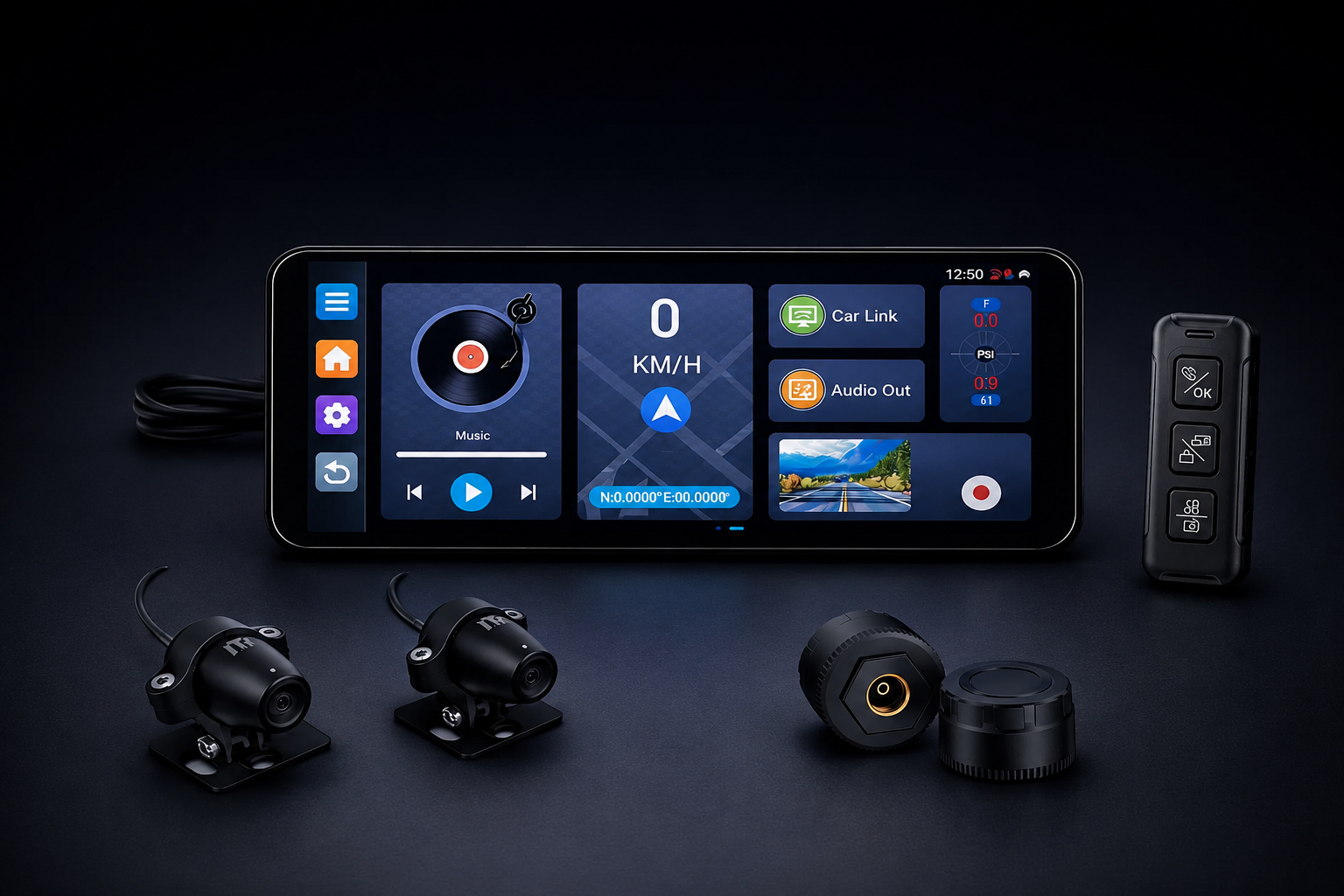 ANCHILEX Launches A-Max Pro: A Standalone Android Motorcycle Dashcam Built for Connected Rides