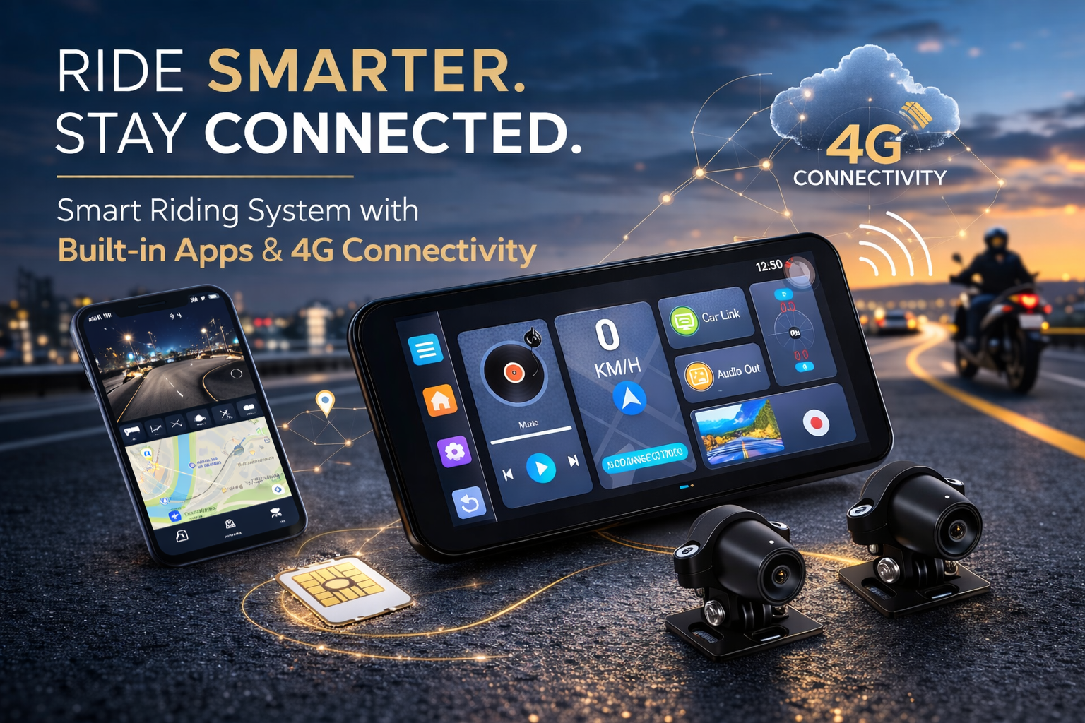A-Max-Pro Android 6.1" Q-LED 4G LTE
