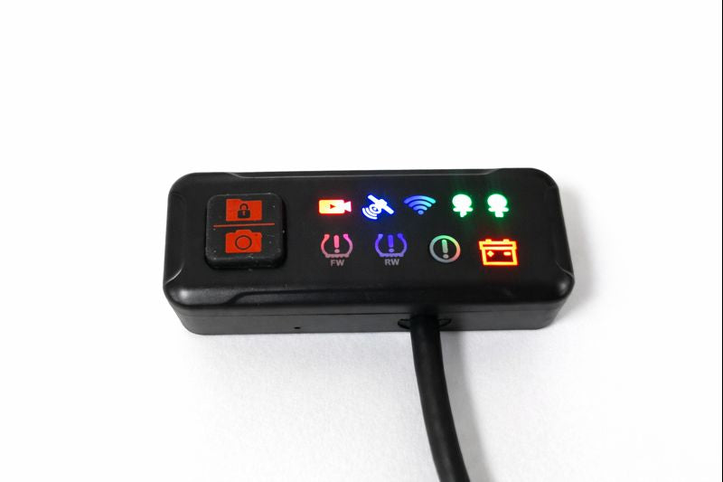 A-MINI-2K — Dual-Channel Screenless Motorcycle Dash Cam