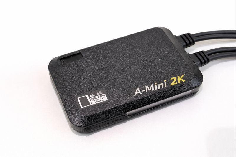 A-MINI-2K — Dual-Channel Screenless Motorcycle Dash Cam