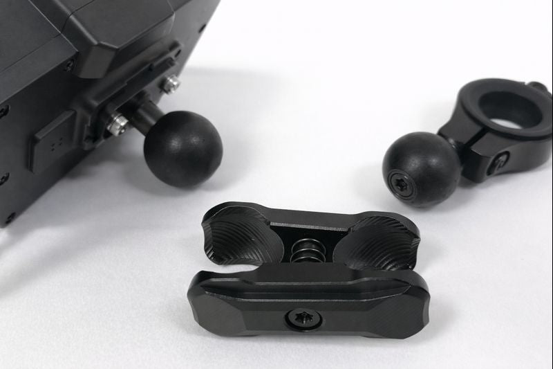 Remplacement - Support de guidon réglable en aluminium (type rotule)
