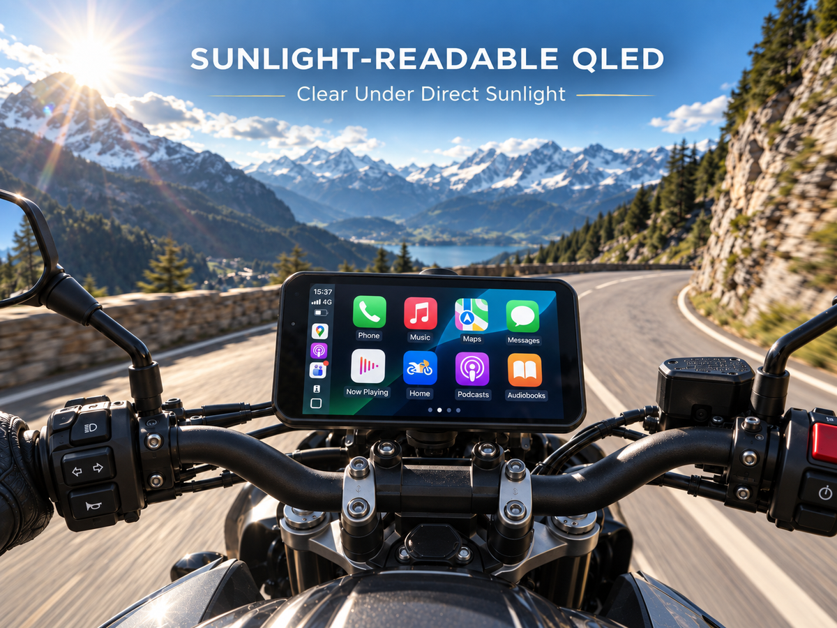 A-One-Pro 6.1" Q-LED Phone Mirroring