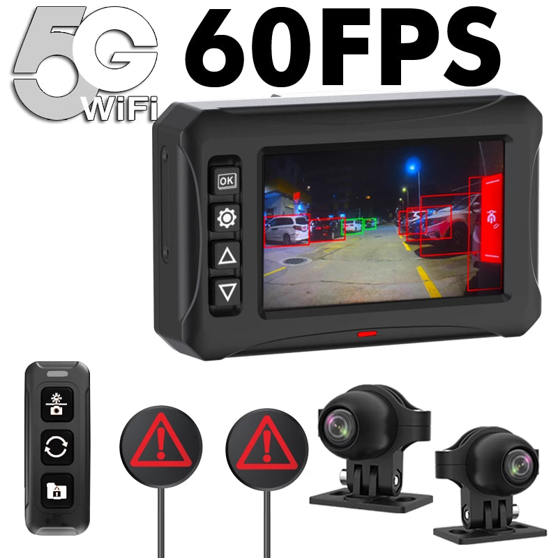 A-Race Pro: Dashcam Camera System todo en uno con IA 1080p