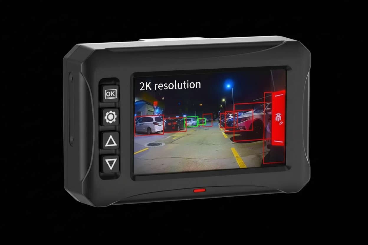 A-Race 2K: AI All-In-One Dashcam Camera System 2K